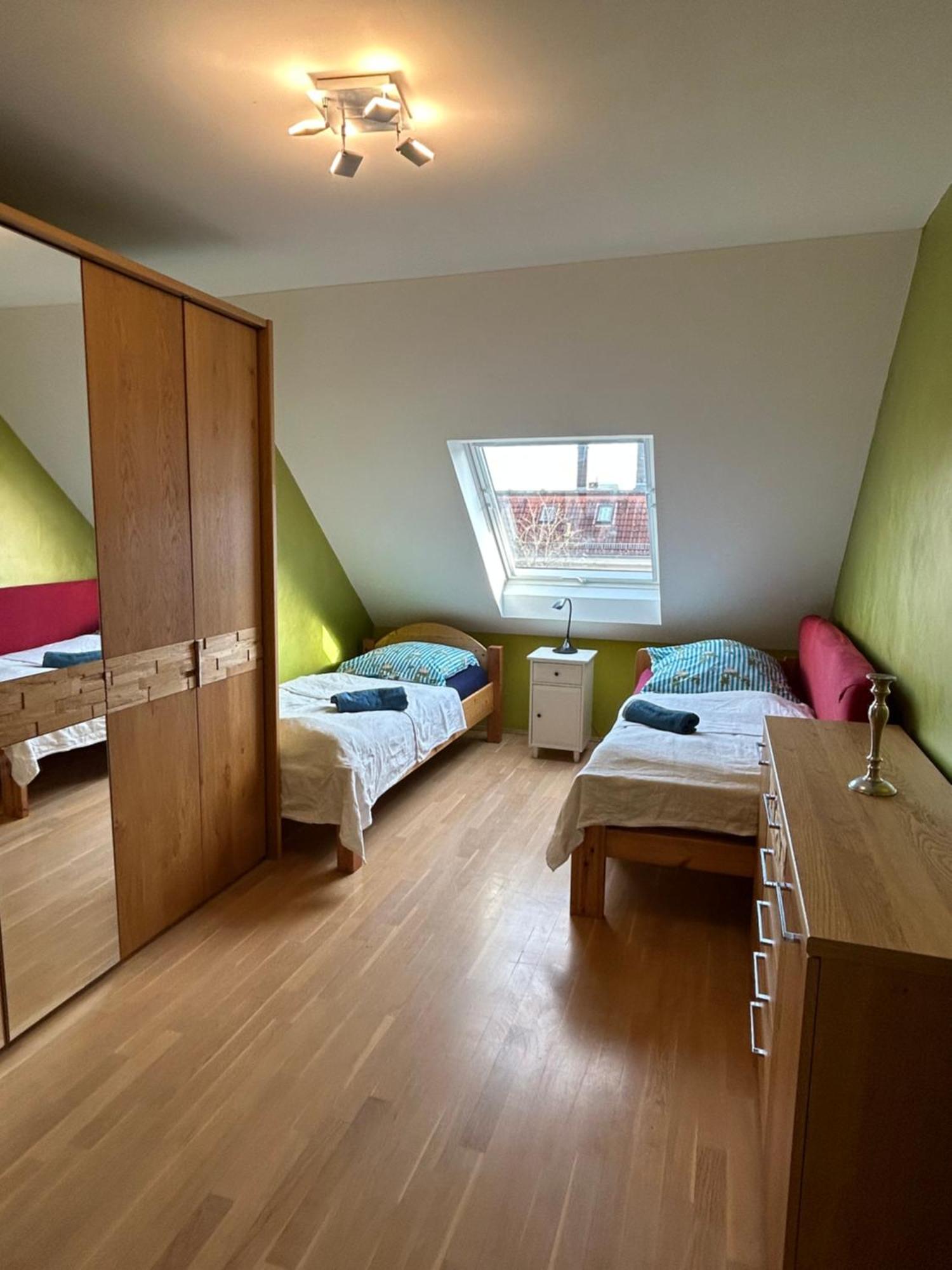 Loft Mit 2 Terrassen - Ruhig&Sonnig Lägenhet Leipzig Exteriör bild